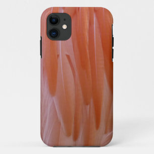 Funda Para iPhone 11 Plumas de Flamenco en Tonos de Rosa