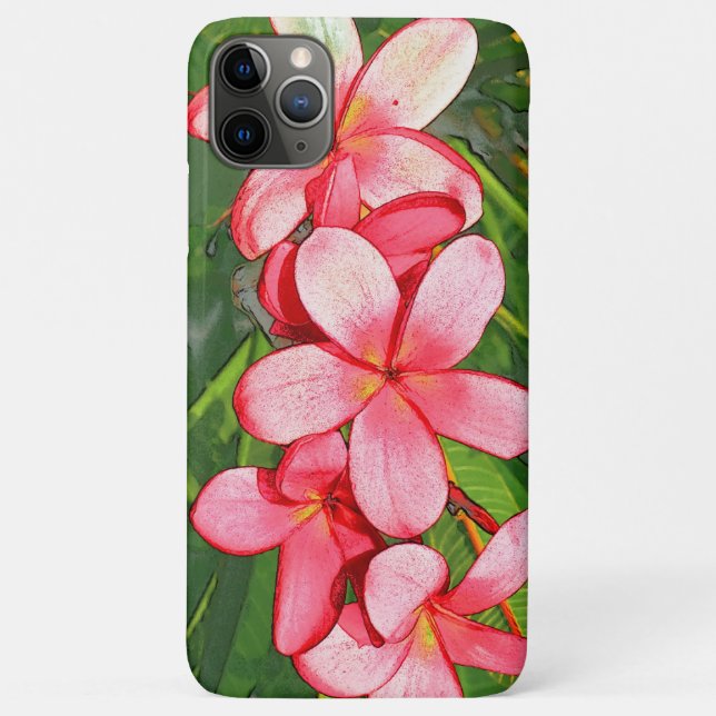 Funda De Case-Mate Para iPhone plumeria (Reverso)