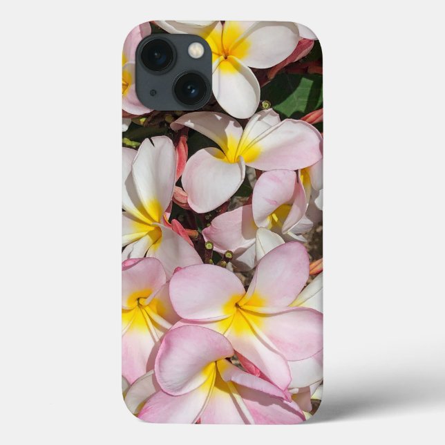 Funda De Case-Mate Para iPhone Plumeria de Hawaii (Reverso)