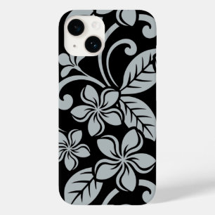 FUNDA PARA iPhone 14 DE Case-Mate PLUMERÍA ISLANDESA (NEGRO/GRIS)