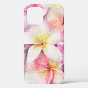 Funda Para iPhone 12 Pro Plumeria tropical de Hawái