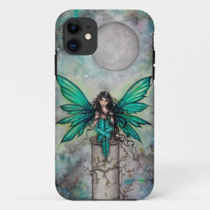 Funda Para iPhone 11 Poco Arte Fantástico de Hadas Góticas Verdes