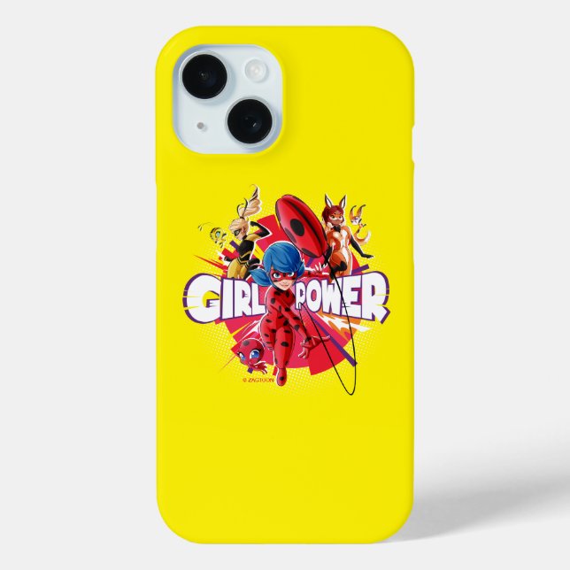 Funda De Case-Mate Para iPhone Poder Chica milagroso (Reverso )