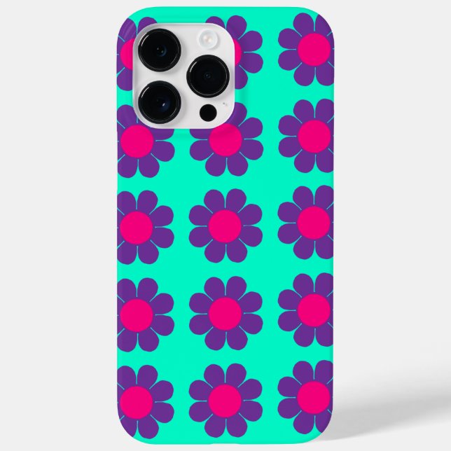 Funda De Case-Mate Para iPhone Poder de flor pop (Reverso)