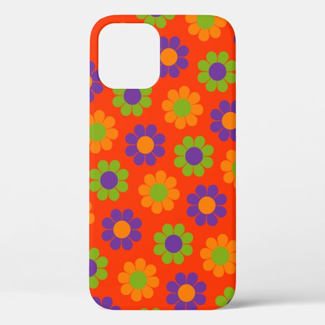 Funda De Case-Mate Para iPhone Poder de flor pop (Reverso )