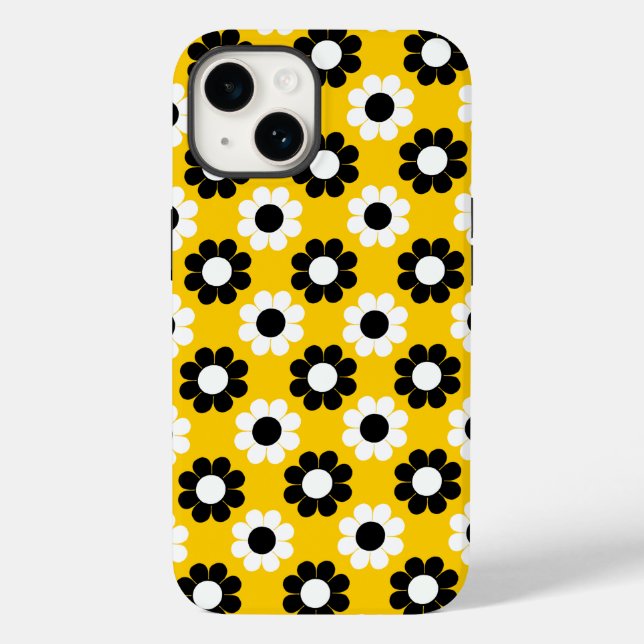Funda De Case-Mate Para iPhone Poder de flor pop (Reverso )