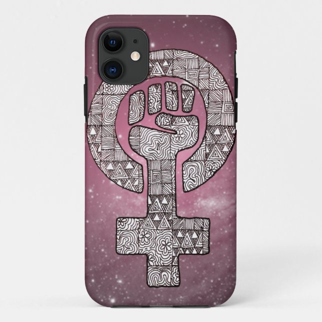 Funda De Case-Mate Para iPhone Poder de la mujer (Reverso)