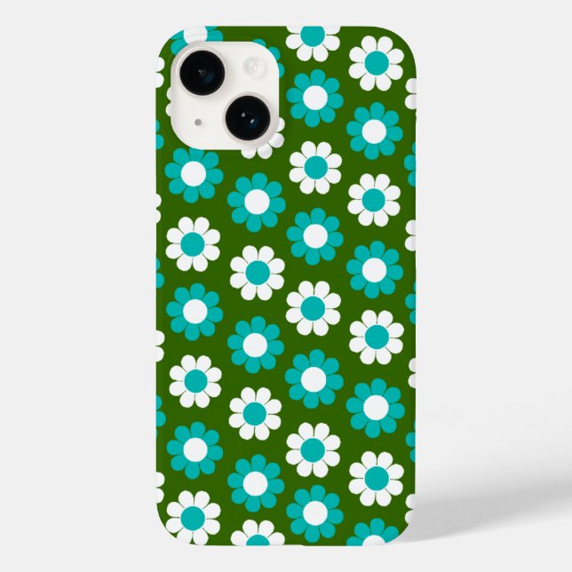 Funda De Case-Mate Para iPhone Poder Floral (Reverso )