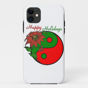 title_seo2 Poinsettia Verde Rojo Yin Yang Navideño