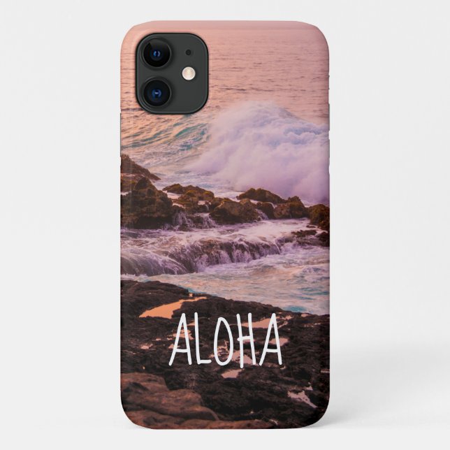 Funda De Case-Mate Para iPhone Poipu Sunrise, Kauai, Hawaii (Reverso)