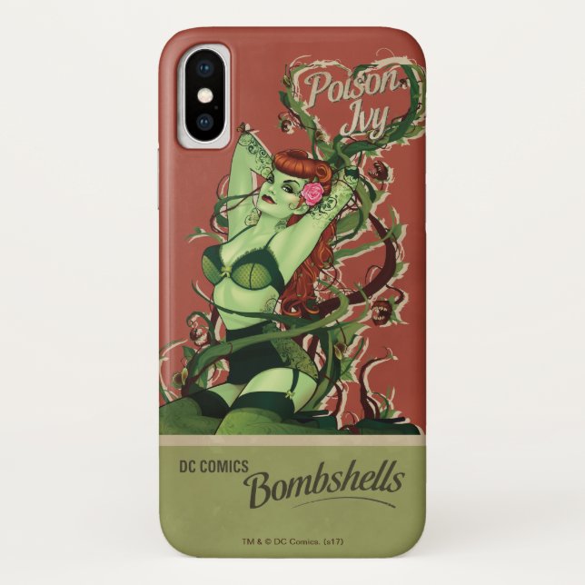 Funda De Case-Mate Para iPhone Poison Ivy Bombshell (Reverso)