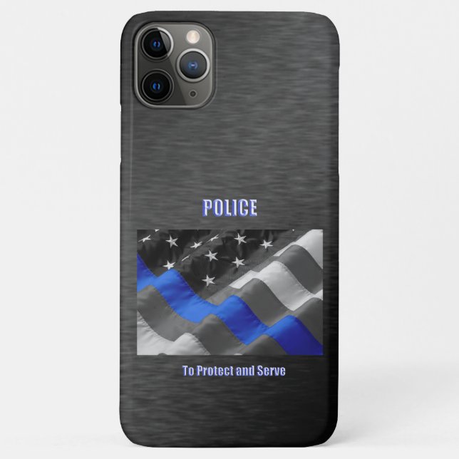 Funda De Case-Mate Para iPhone Policía (Reverso)