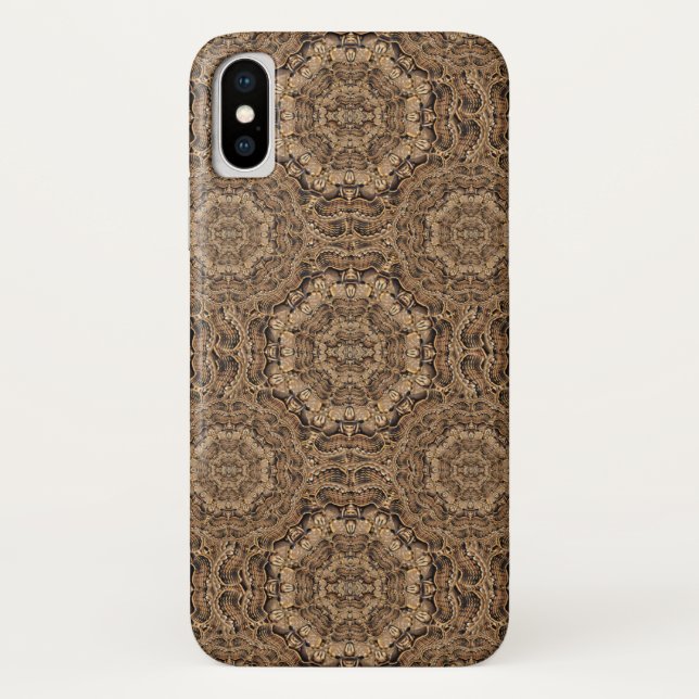 Funda De Case-Mate Para iPhone Polilla del brahmán (Reverso)