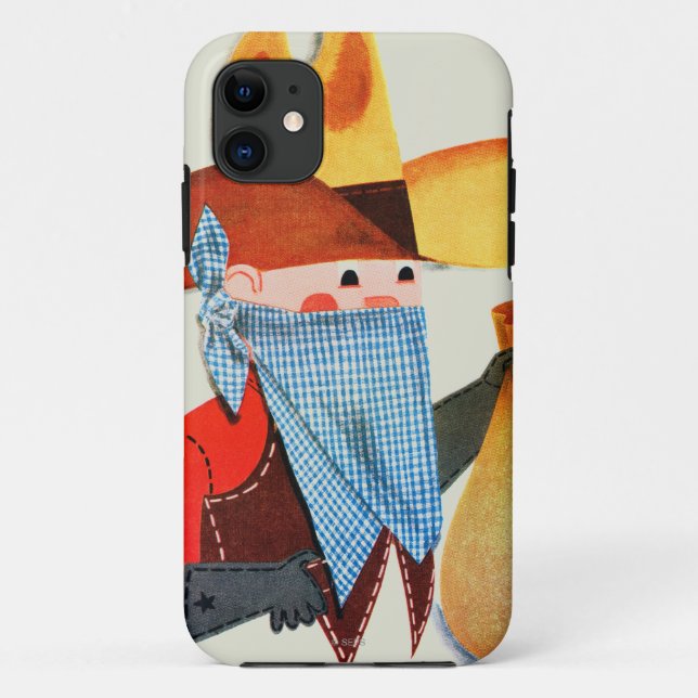 Funda De Case-Mate Para iPhone Polis y ladrones (Reverso)