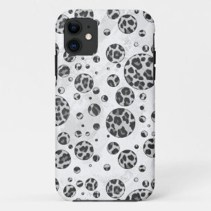 title_seo2 Polka Dot Leopardo Diseño en blanco y negro