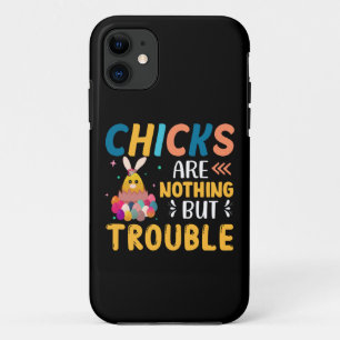 Funda Para iPhone 11 Pollitos Divertidos De Pascua No Son Más Que Probl