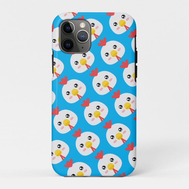 Funda De Case-Mate Para iPhone Pollo blanco (Reverso)