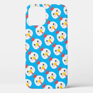Funda Para iPhone 12 Pollo blanco