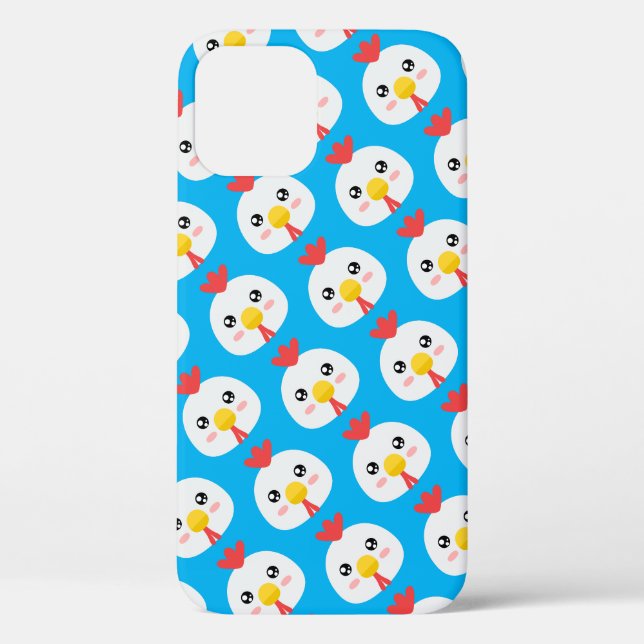 Funda De Case-Mate Para iPhone Pollo blanco (Reverso )