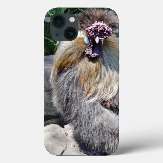 Funda De Case-Mate Para iPhone Pollo Feo Esponjoso, Funda para iPhone 13 (Reverso )