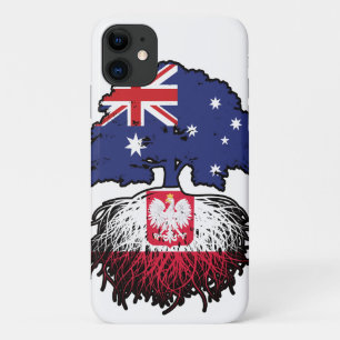 Funda Para iPhone 11 Polonia Bandera de raíces polacas australianas de
