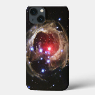Funda Para iPhone 13 Polvo de Estrella Supergigante Roja Rubí