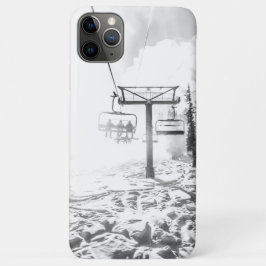 Funda Para iPhone 11 Pro Max Polvo en la colina // Desaliento negro y blanco