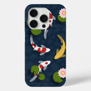 Funda Para iPhone 15 Pro Pond Koi Fish