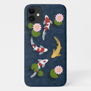 Funda Para iPhone 11 Pond Koi Fish