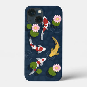 Funda Para iPhone 13 Mini Pond Koi Fish