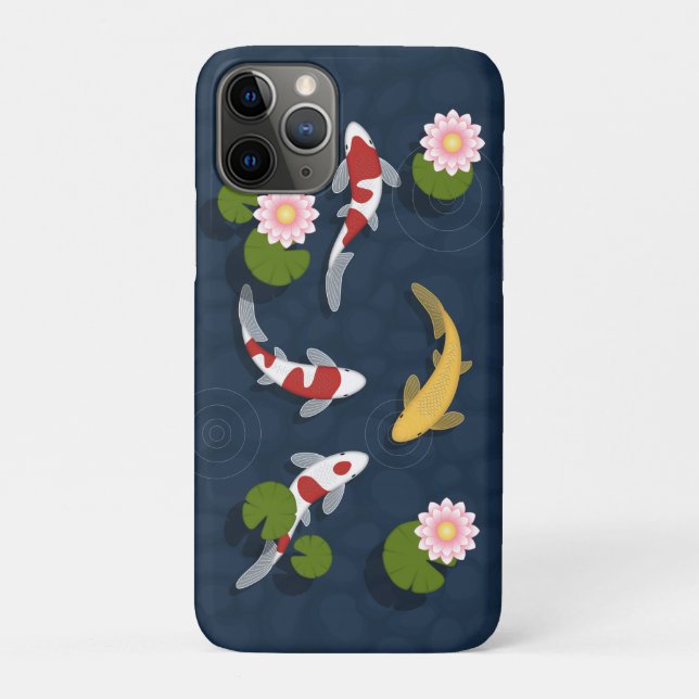 Funda De Case-Mate Para iPhone Pond Koi Fish (Reverso)
