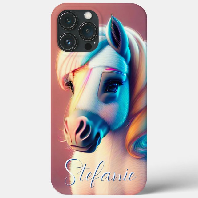 Funda De Case-Mate Para iPhone Pony 3D Spirit (Reverso )