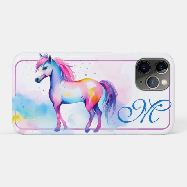 Funda De Case-Mate Para iPhone Pony colorido 2 (Reverso (horizontal))