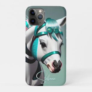 Funda Para iPhone 11 Pro Pony Espiritual Cute 3d 7