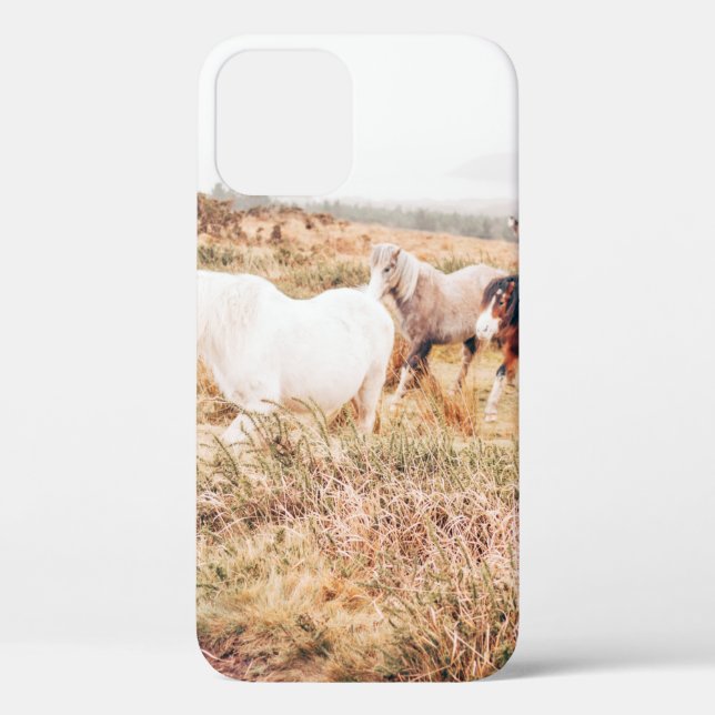 FUNDA DE Case-Mate PARA iPhone PONY HERD EN EL OTOÑO (Reverso )