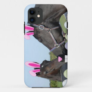 Funda Para iPhone 11 Pony y caballo de Pascua
