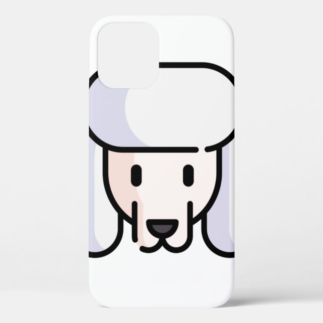 Funda De Case-Mate Para iPhone Poodle (Reverso )