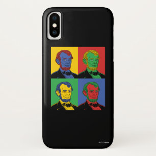 Funda Para iPhone X Pop Art Abraham Lincoln