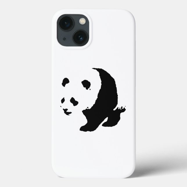 Funda De Case-Mate Para iPhone Pop Art Panda (Reverso)