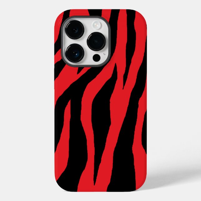 Funda De Case-Mate Para iPhone Pop Zebra (Reverso )