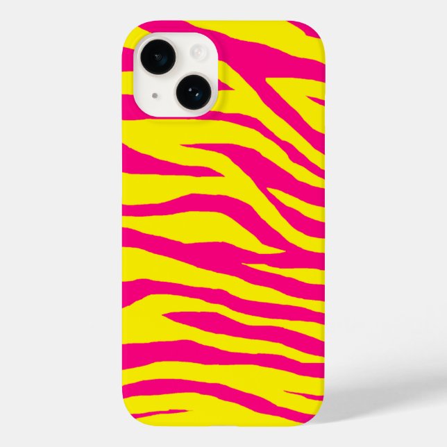 Funda De Case-Mate Para iPhone Pop Zebra (Reverso )