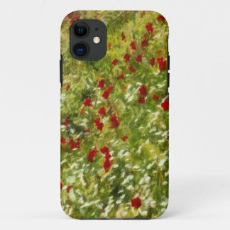 title_seo2 Poppies Pointillism Style Resumen Art