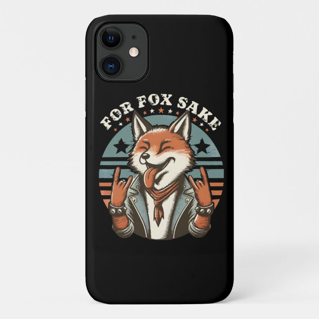 Funda De Case-Mate Para iPhone Por el amor de Fox (Reverso)