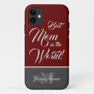 Funda Para iPhone 11 ¡Por la mejor mamá del mundo!