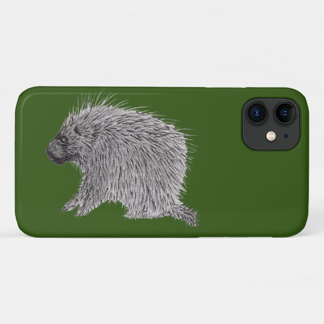 Funda De Case-Mate Para iPhone Porcupina (Reverso (horizontal))