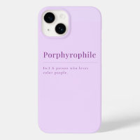 Porfirofilo: estuche Lavender para iPhone