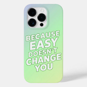 Funda Para iPhone 14 Pro De Case-Mate Porque Fácil no cambia las citas de motivación