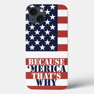 Funda Para iPhone 13 Porque 'Merica