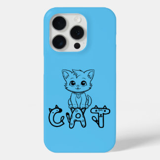 Funda Para iPhone 15 Pro Portada de "Momentos silenciosos con mi gato"