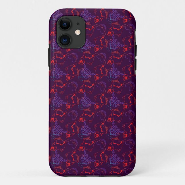 Funda De Case-Mate Para iPhone Portada de Mops (Reverso)